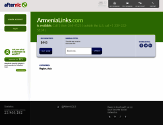armenialinks.com screenshot