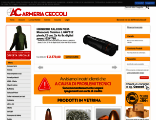 armeriaceccoli.com screenshot
