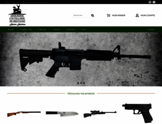 armes-et-couteaux.com screenshot