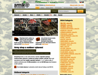 armik.cz screenshot