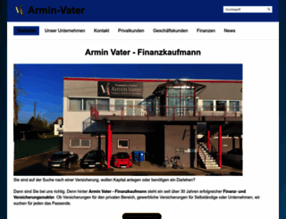 armin-vater.de screenshot