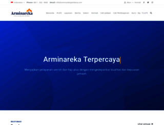 arminarekaperdana.com screenshot