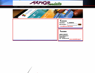 armor-conduite-brest.packweb2.com screenshot