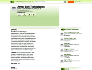 armor-safe-technologies-tx-1.hub.biz screenshot