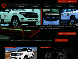 armoredcars.com screenshot