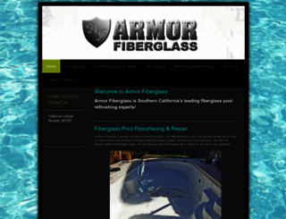 armorfiberglass.com screenshot