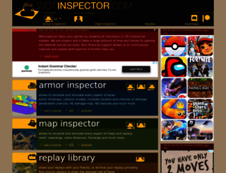 armorinspector.com screenshot