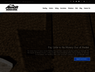 armorroofing.com screenshot
