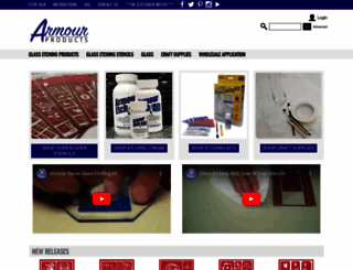 armourproducts.com screenshot