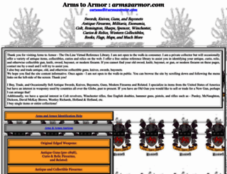 arms2armor.com screenshot