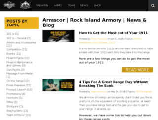 armscor.hs-sites.com screenshot