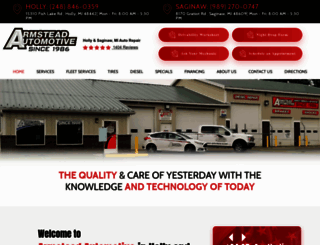 armsteadautomotive.com screenshot