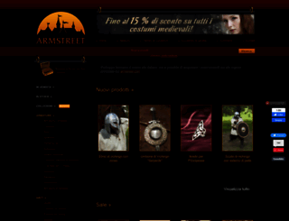 armstreetitaly.com screenshot