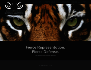 armstrongattorneyatlaw.com screenshot