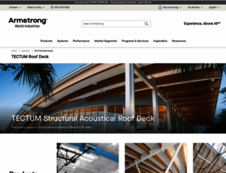armstrongbuildingsolutions.com screenshot