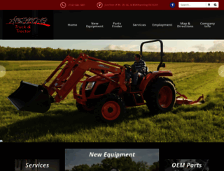 armstrongtruckandtractor.com screenshot
