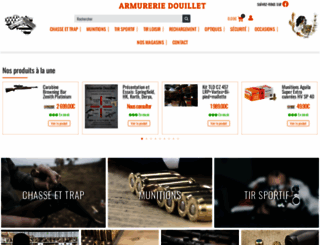 armurerie-douillet.com screenshot