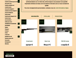 armurerie-malgat.com screenshot