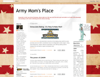 armymomsplace.blogspot.com screenshot