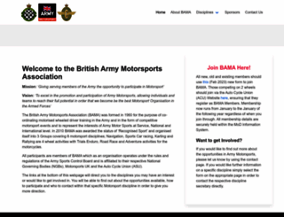 armymotorsports.co.uk screenshot