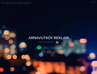 arnavutkoyreklam.com screenshot