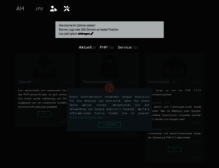 arne-home.de screenshot