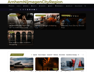 arnhemnijmegencityregion.nl screenshot