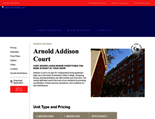 arnoldaddisoncourt.com screenshot