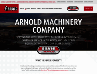 arnoldmachinery.com screenshot