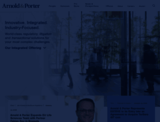 arnoldporter.net screenshot