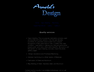 arnoldsdesign.com screenshot