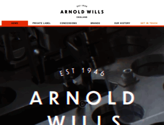 arnoldwills.net screenshot