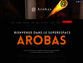 arobaspersonnel.com screenshot
