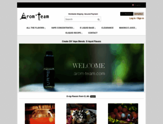 arom-team.com screenshot