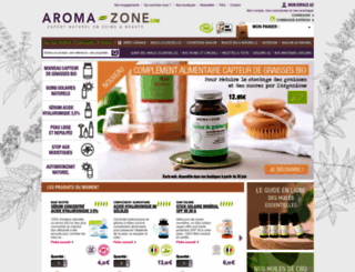 aroma-zone.com screenshot