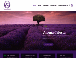 aromacelesta.com screenshot