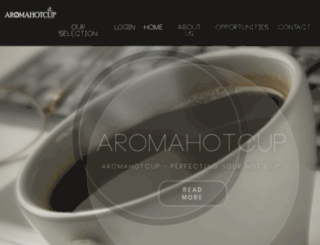 aromahotcup.com screenshot