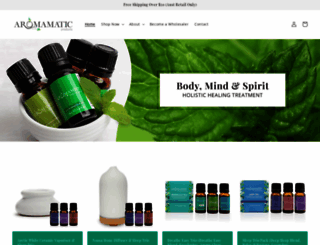 aromamatic.com.au screenshot