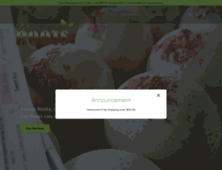 aromaroots.com screenshot