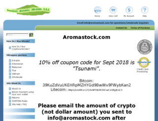 aromastock.com screenshot