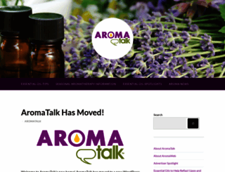 aromatalk.com screenshot