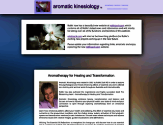 aromatic-kinesiology.com screenshot