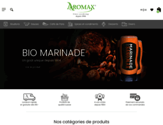 aromax.ch screenshot
