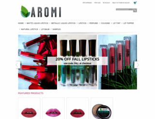 aromibeauty.com screenshot