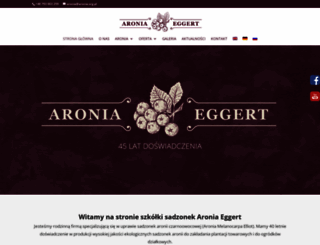 aronia.org.pl screenshot