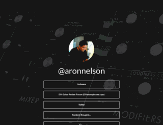 aronnelson.com screenshot