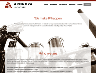 aronovaip.com screenshot