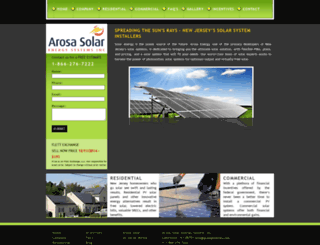 arosaenergy.com screenshot