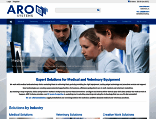 arosystems.com.au screenshot