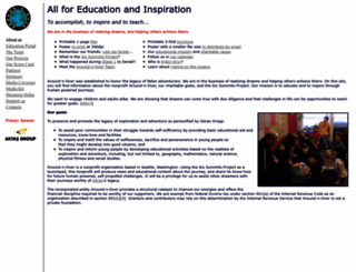 around-n-over.org screenshot